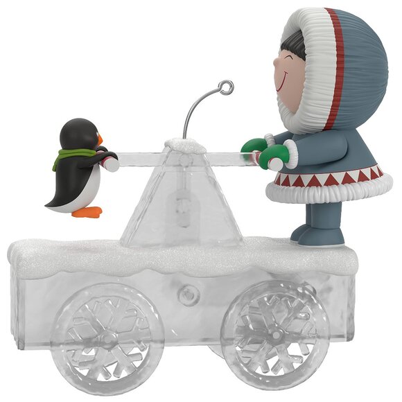 New! Frosty Friends Handcar Hijinks Halmark Keepsake Christmas Ornament 2021 - Picture 4 of 5
